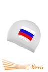 '06330 Шапочка для плавания с изображением флага России