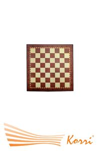 '09278 Доска картонная для игры в шахматы, шашки. Размер 33х33 см.