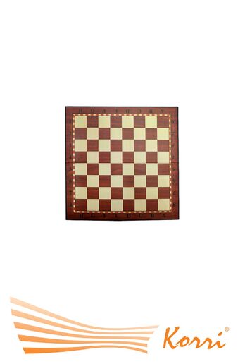 '09278 Доска картонная для игры в шахматы, шашки. Размер 33х33 см.